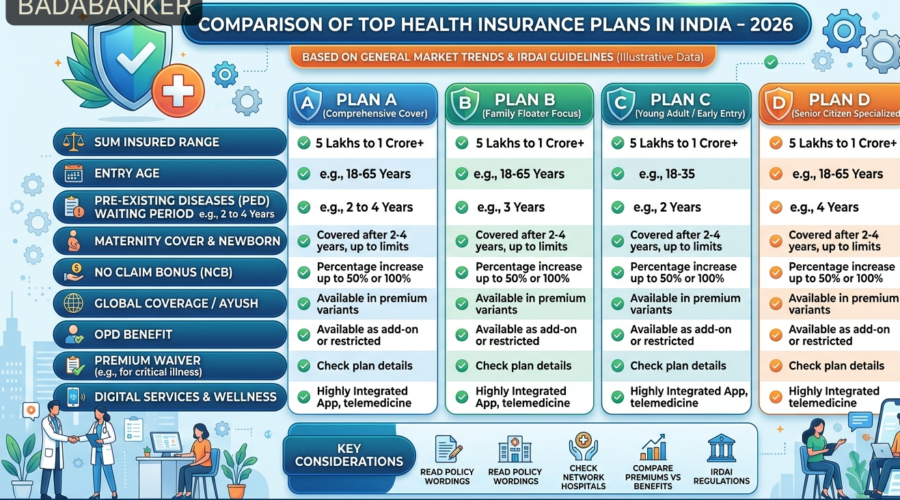 Best Health Insurance Plans India 2026 — How to Compare and Choose the Right One for Your Family
