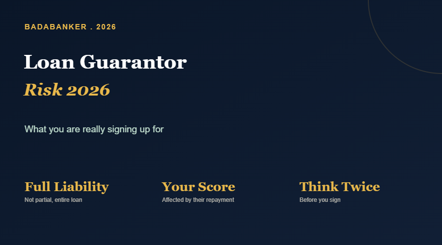 Loan Guarantor Risk — What You’re Really Signing Up For