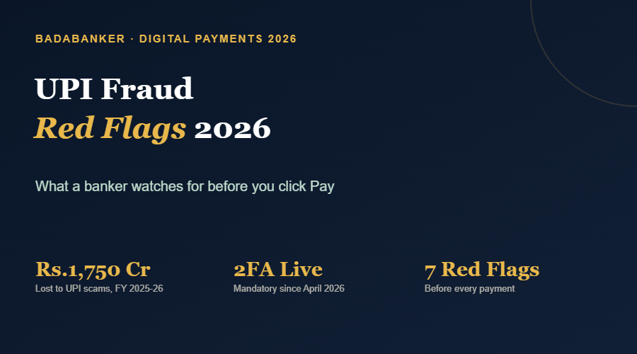 UPI Fraud Red Flags — What a Banker Watches For Before You Click “Pay”
