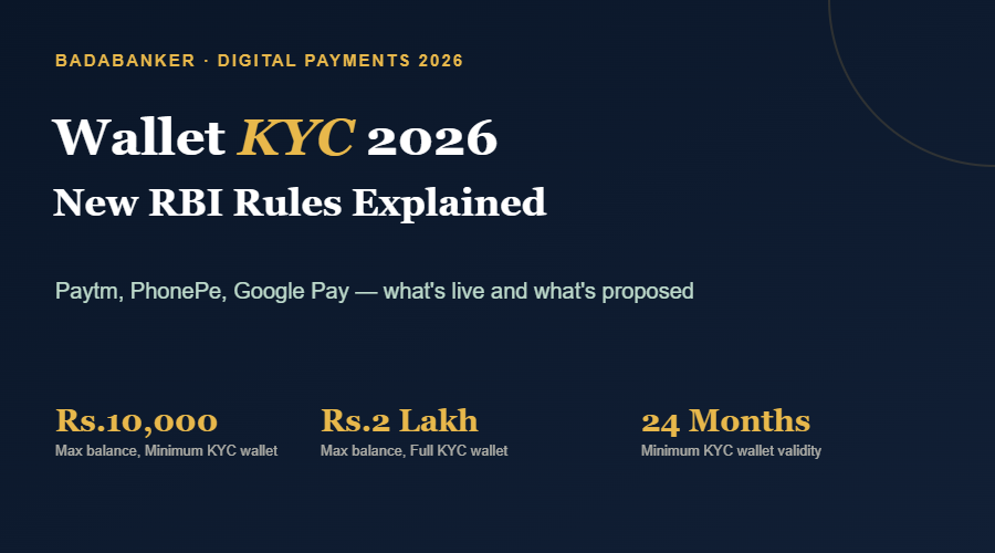 Wallet KYC 2026 — New RBI Rules for Paytm, PhonePe, Google Pay Users