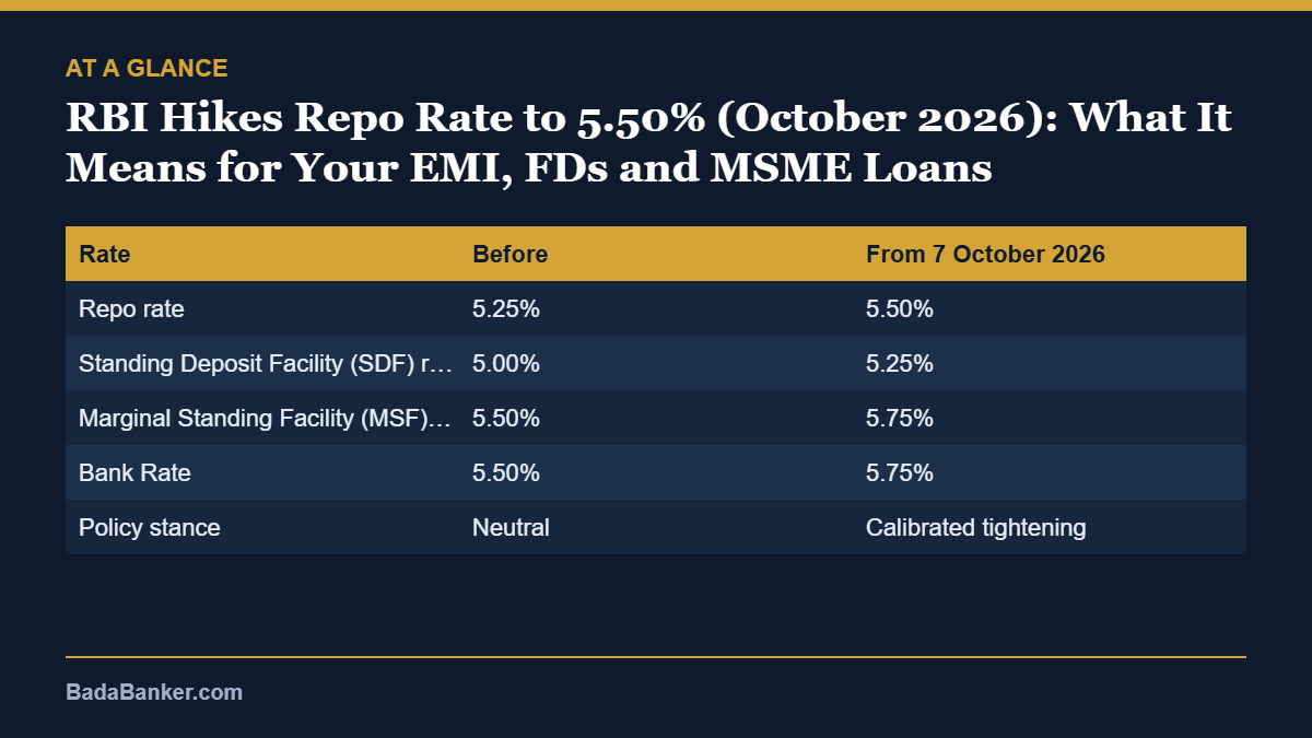 repo rate hike – at a glance
