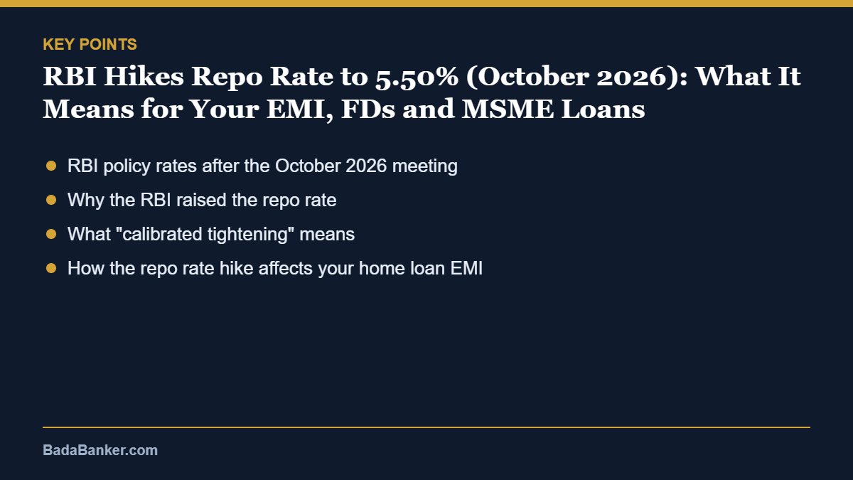 repo rate hike – key points